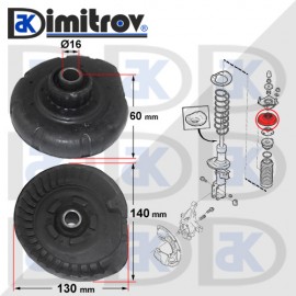 Тампон макферсон преден Volvo 850 C70 S60 S70 S80 V70 XC70 Cross Country XC90